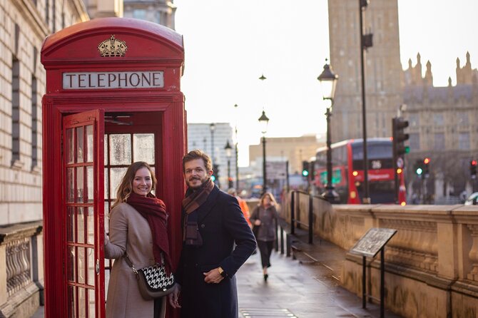 Professional Private Couple Photoshoot - London Eye: a different shape and mood