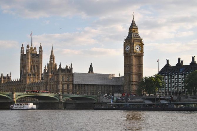 River Thames boat trip to Greenwich - Leaving Westminster Pier with Parliament behind you