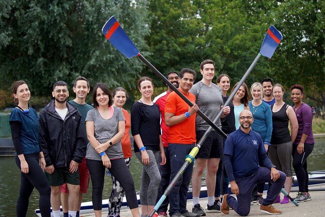 Rowing experience in Cambridge! No experience required - Practising beside the river before setting off