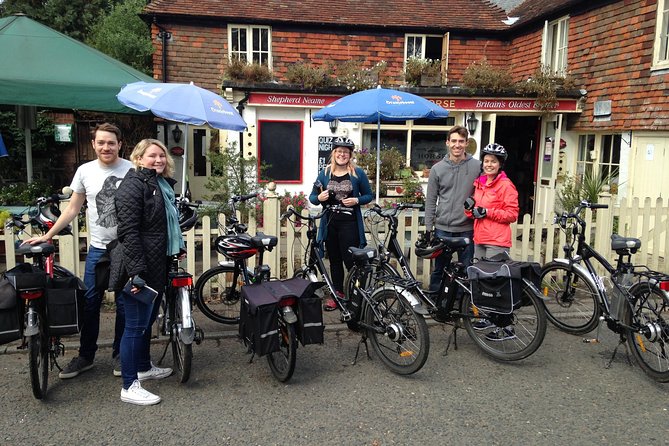 Self-guided electric bike tour of Kent - Following quiet lanes through the Garden of England