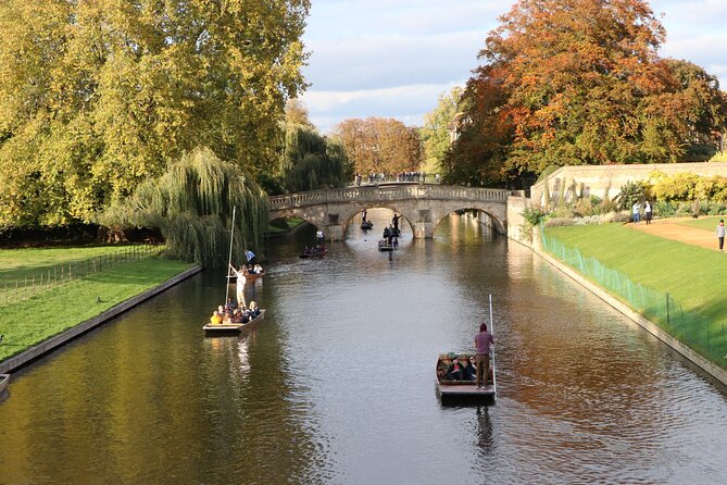 Shared Punt Tour - Cambridge - King’s College Chapel from the Cam
