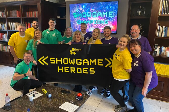 Showgame: Team Activity in Brighton, Sussex and London - Showgame is a quiz night with a stage-show attitude