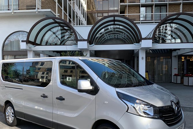 Shuttle Service London and Heathrow Hotels to Southampton Cruise Terminals - Inside the minivan or minibus