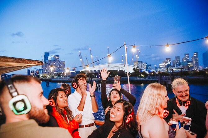 Silent Disco London Thames Boat Party - Drinks, toilets, and the practical side of the party