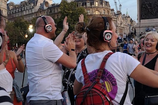 Silent Disco Walking Tours West End Boogie Shoes - Group size, timing, and where you finish