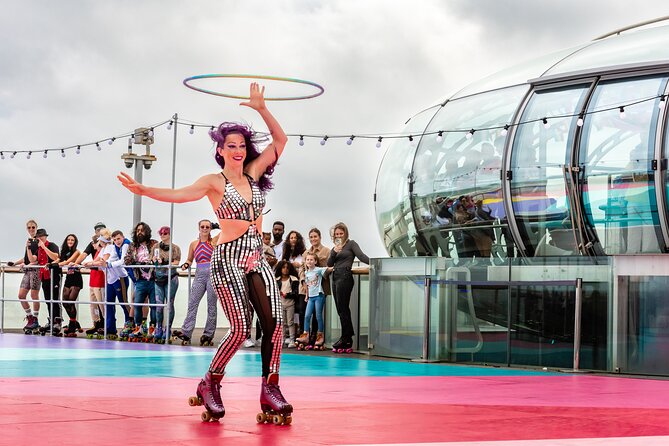 Skate + i360 Journey - Forty-five minutes on Brighton’s open-air roller rink
