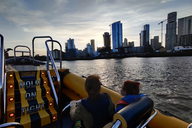 Speedboat Cruise Tour: Embankment OR Westminster Pier -70 minutes - The Thames Barrier and the high-speed section