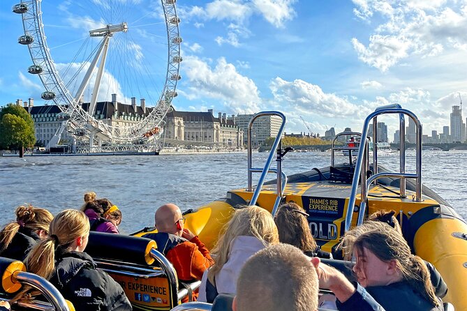 Speedboat Cruise Tour: Embankment OR Westminster Pier -70 minutes - Tower Bridge, HMS Belfast, and the historic riverfront