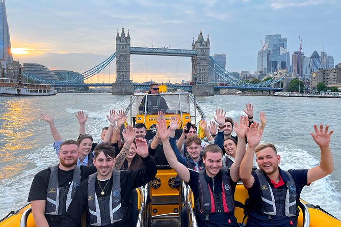 Speedboat 'Tower RIB Blast' from Tower Millennium Pier - 20 minutes - Family appeal and age limits