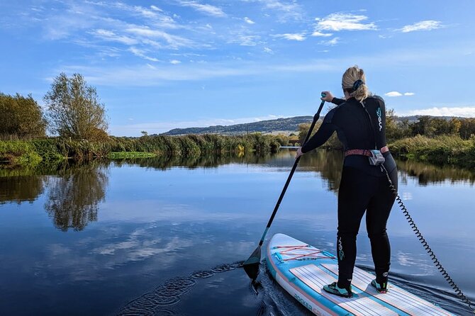 Stand-up Paddleboard SUP Safari on The River Avon For Beginners - The strengths and limits of a river safari
