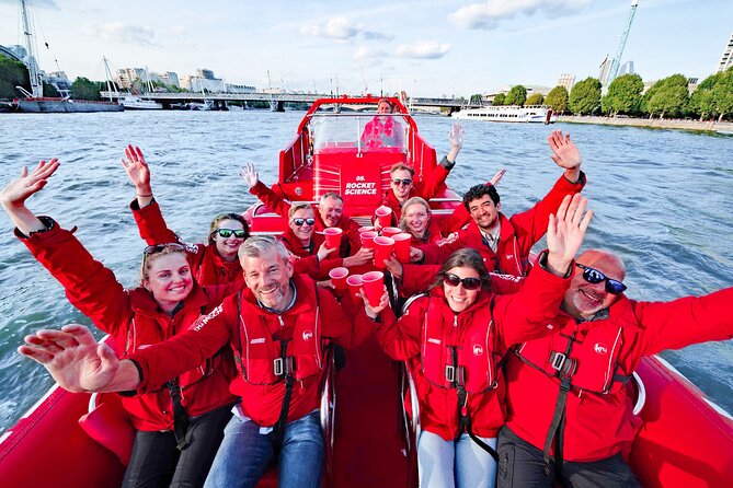 Thames Rockets Sunset London Speedboat Experience - A 12-seat boat changes the river view