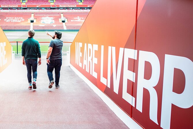 The LFC Stadium Tour - Passing Under This Is Anfield and Entering the Players’ Tunnel