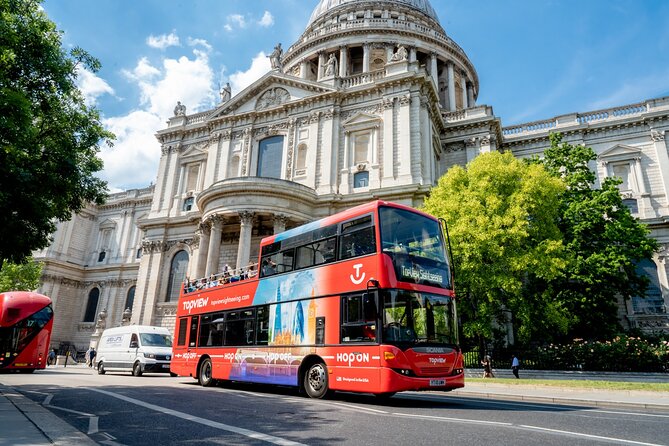 TopView® 48 Hr Hop on Hop off Bus Tour with River Cruise & Walks - What the $75.52 price buys you