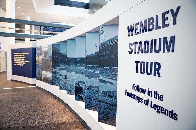 Tour of Wembley Stadium in London - Pitch side views and the stadium’s best seats