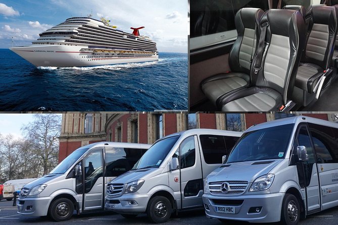 Transfer to the Cruise ports from your London accommodation - Door-to-door service from your London hotel
