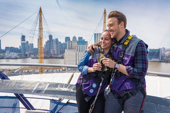 Up at The O2: Daytime Climb with Guided Tour with Panoramic Views - The seasonal snow globe at the summit