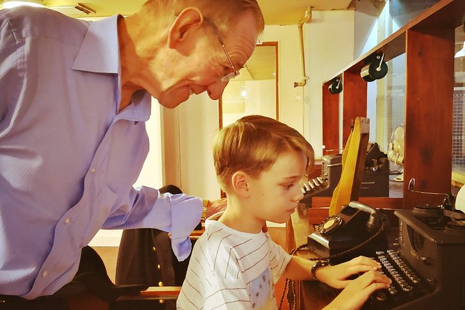 Western Approaches Self Guided Tour - Offices, telephones, and hands-on displays